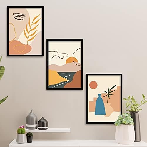 bold abstract wall ideas