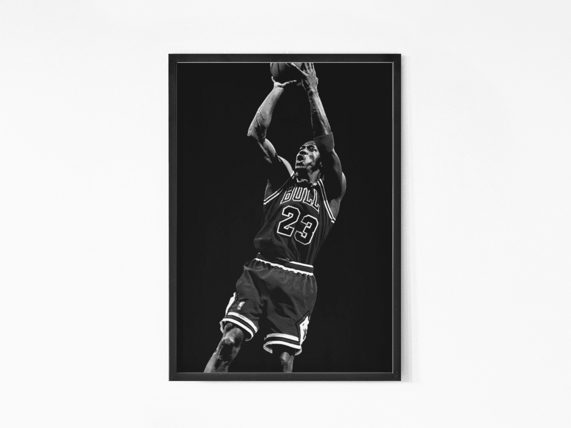 Nba Star Michael Jordan's Wall Art 