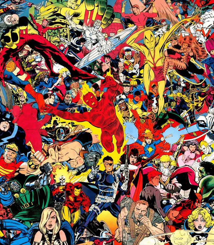 Marvel Comics wall art