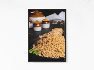 Biryani Wall Art