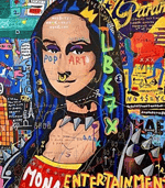 Pop Art mona Lisa