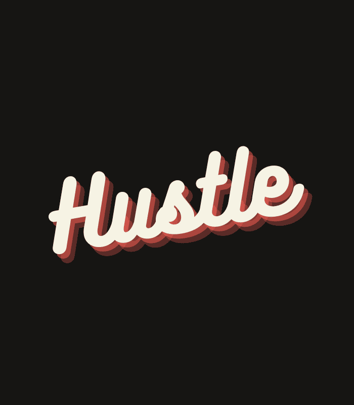 Hustle Wall Art