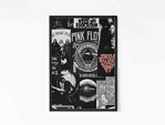 Pink floyd Wall art