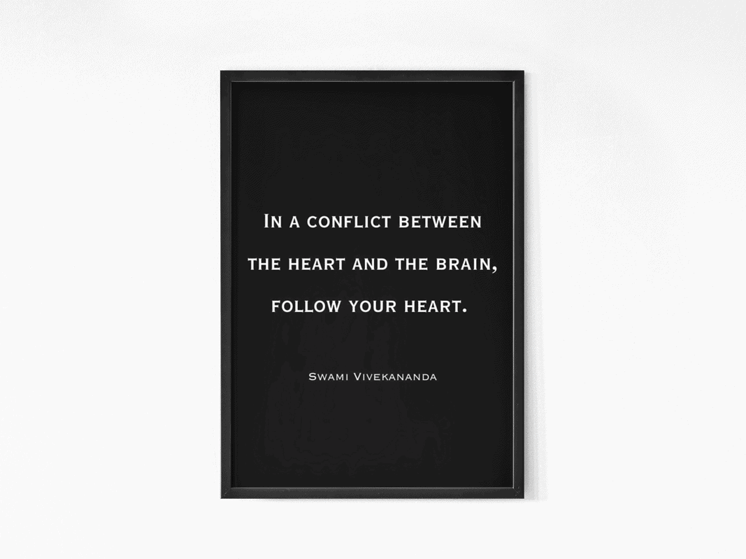 Minimalist Quote Wall Art