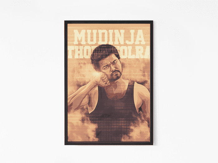 Thalapathy Vijay Wall Art