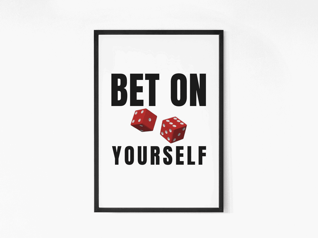 Motivational Wording Wall Art
