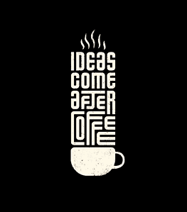 Creative Coffee Quote Wall Art