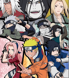 Heroic Naruto Collage Wall Art