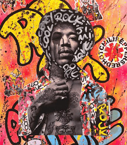 Bob Marley Street Painting Wall Art