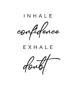 Inhale Exhale quote Wall Art
