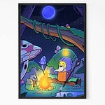 Anime Wizard Wall Art