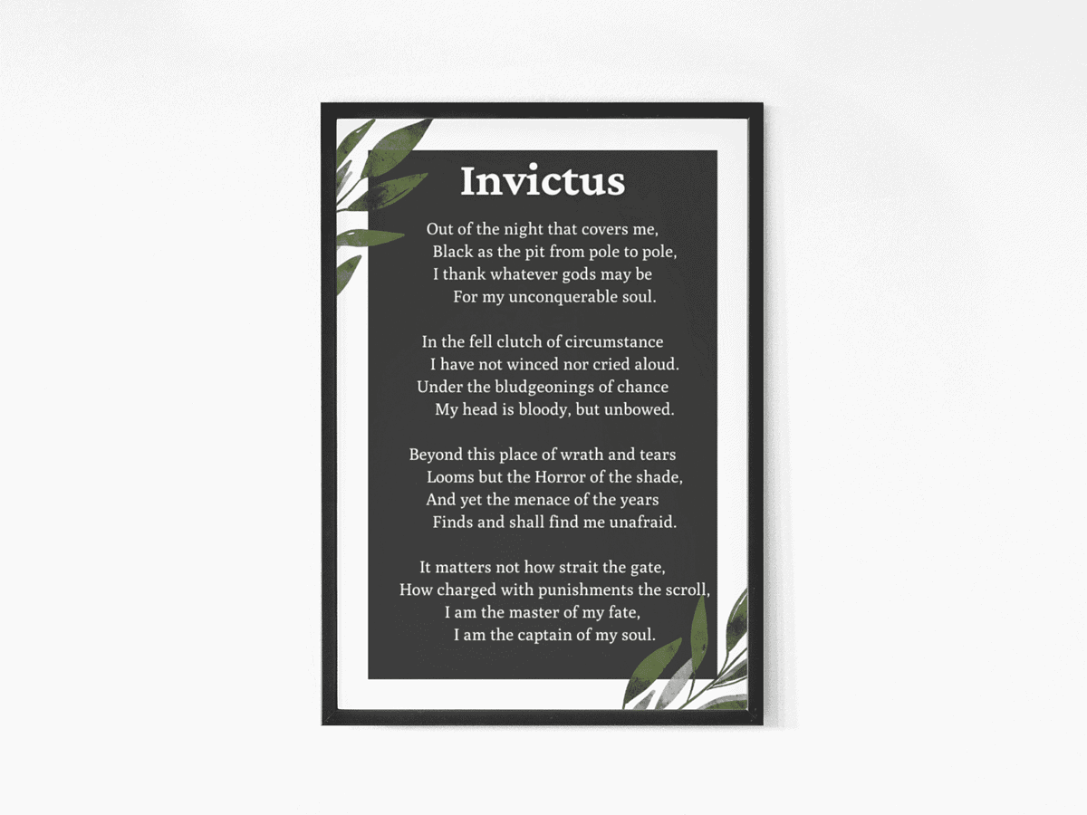 Invictus poem