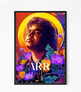 Legendary A.R. Rahman Wall Art