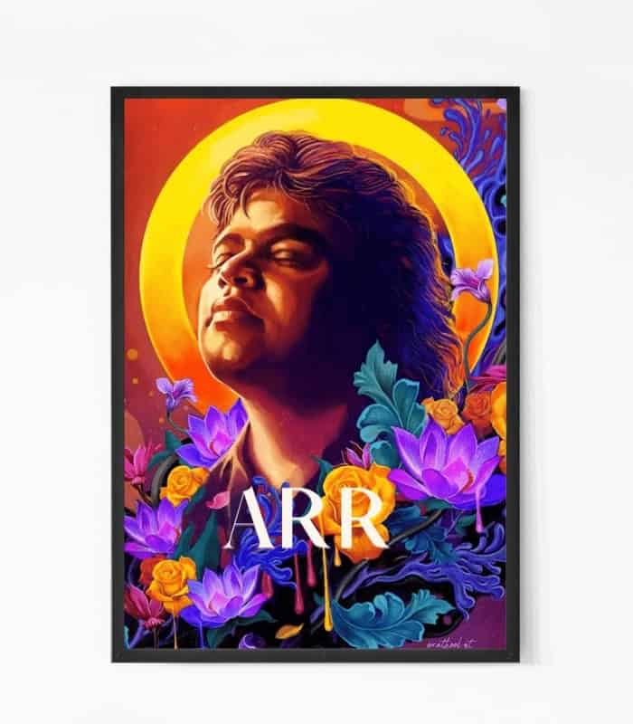 Legendary A.R. Rahman Wall Art