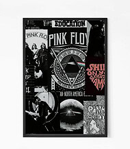 Pink Floyd Collage Wall Art