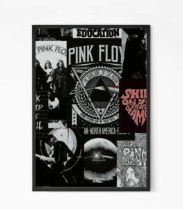 Pink Floyd Collage Wall Art