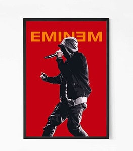 Rapper Eminem Wall Art