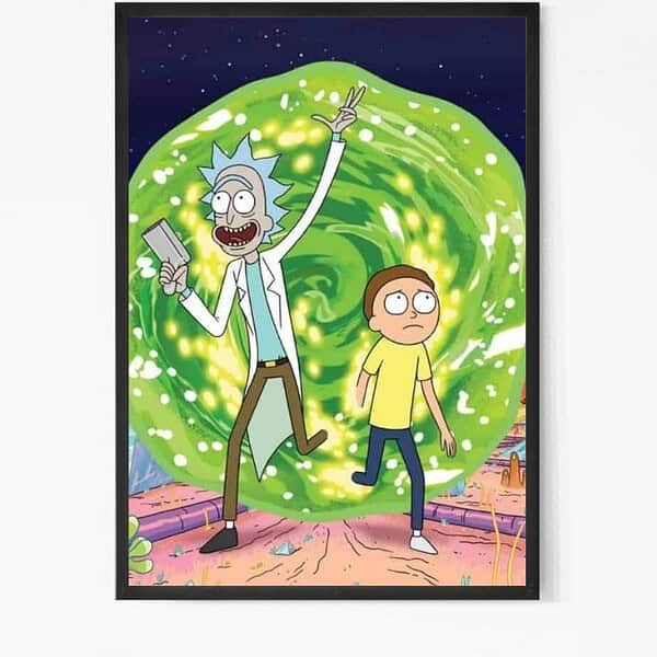 Rick and Morty Wall Art Print