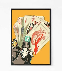 Stack of Cards Wall Art