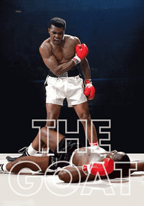 Muhamad ali wall art