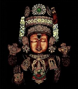 lord tirupati balji wall art