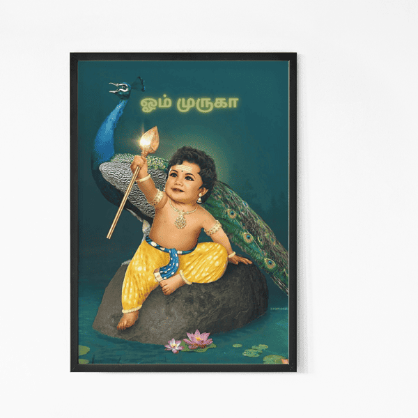 om muruga wall art