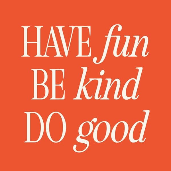 Have fun, kind and good quote wall art