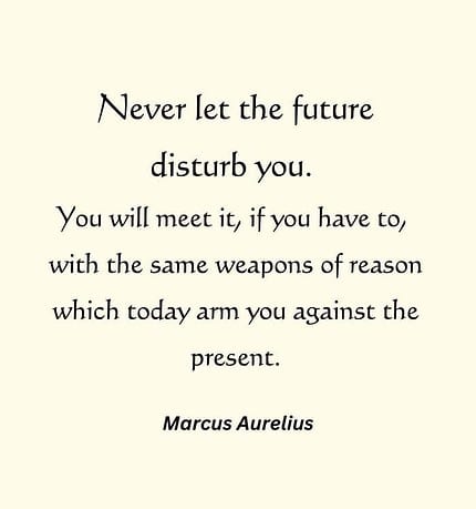 Marcus Aurelius Quote Wall art