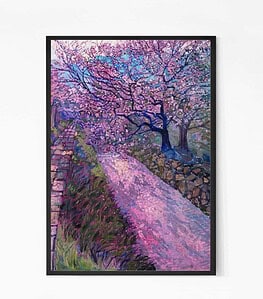 Japanese Cherry Blossom Art