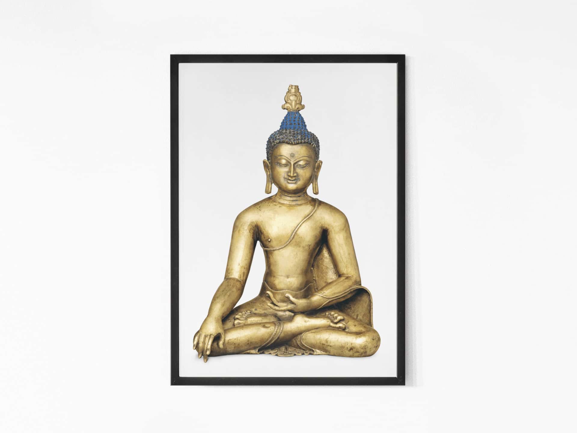 Buddha in The Bhumi-Sparsha Mudra Wall Art