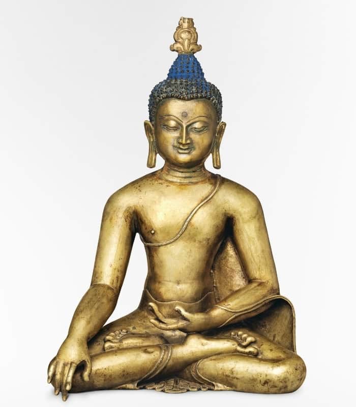 Buddha in The Bhumi-Sparsha Mudra Wall Art