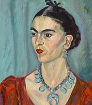 Frida Kahlo Painting Wall Art