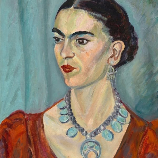 Frida Kahlo Painting Wall Art