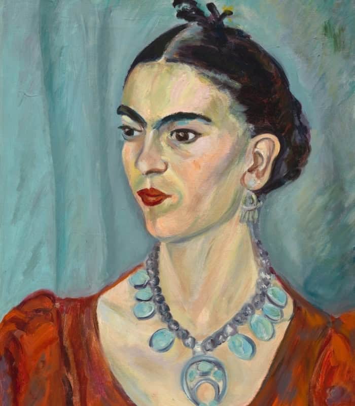 Frida Kahlo Painting Wall Art