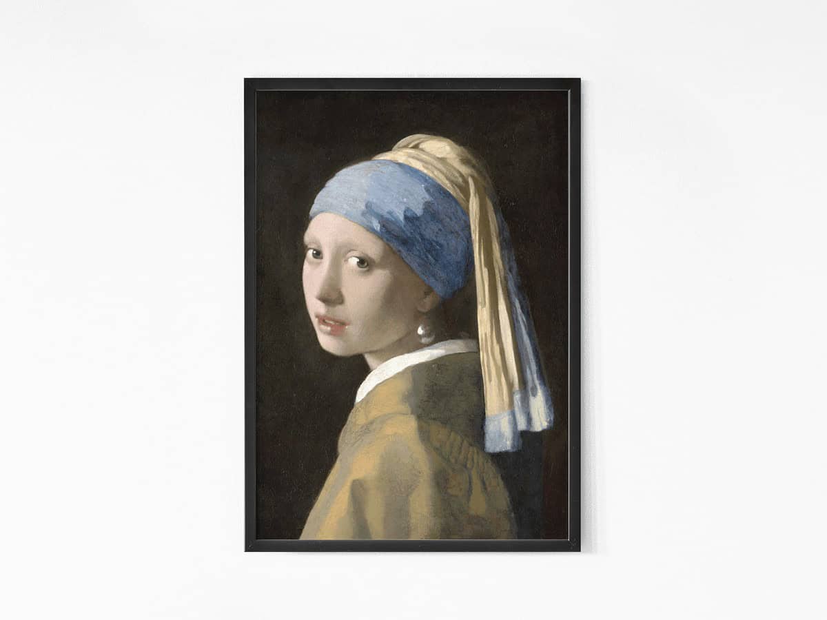 Girl with a Pearl Earring Wall Art