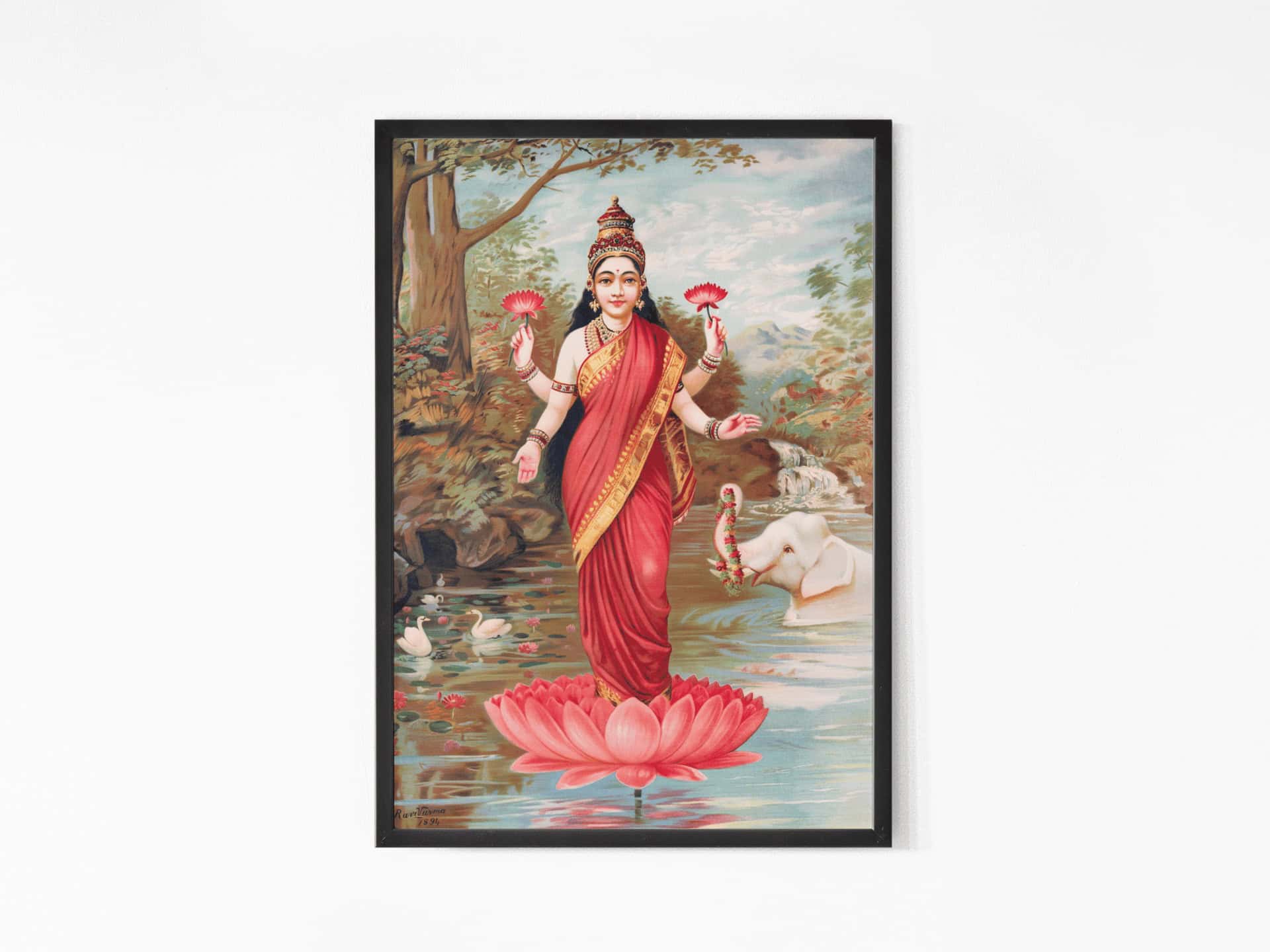 Goddess Lakshmi Wall art