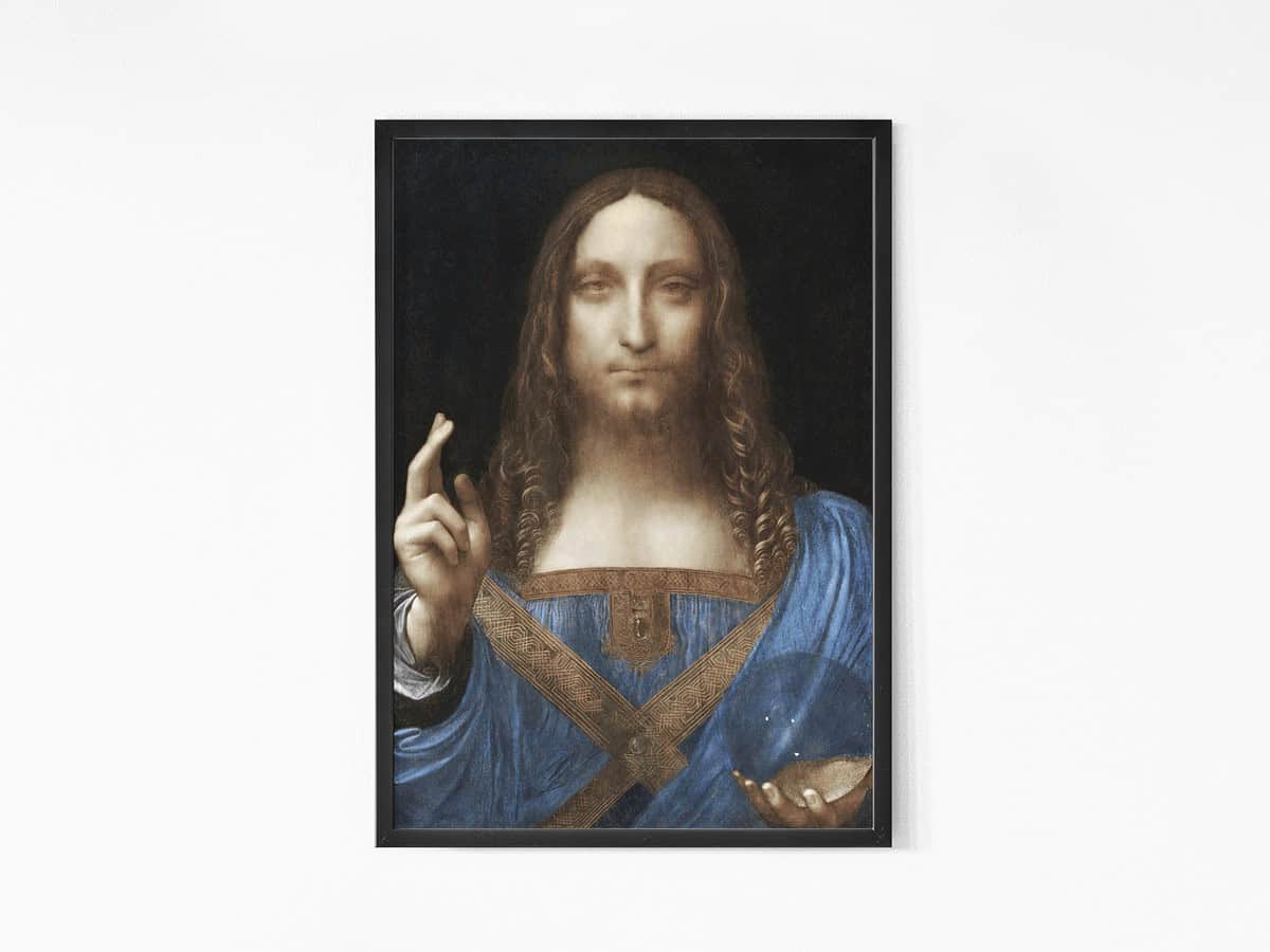 Leonardo Da Vinci's Salvator Mundi Wall Art