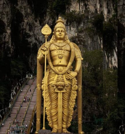 Batu Caves Murugan Wall Art