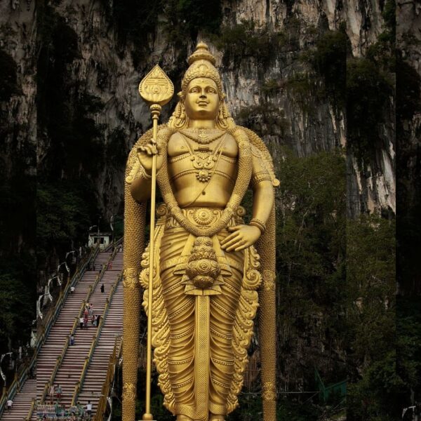 Batu Caves Murugan Wall Art