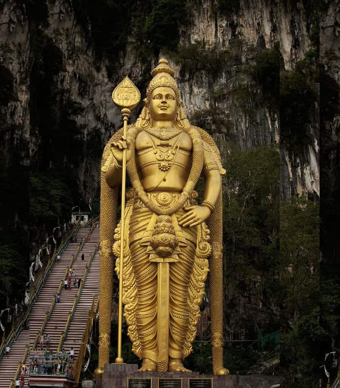 Batu Caves Murugan Wall Art