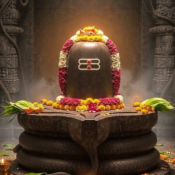 God Shiva Lingam Wall Art