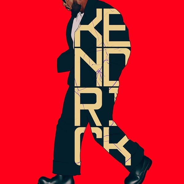 Kendrick Lamar wall art