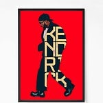 Kendrick Lamar wall art