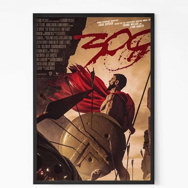 300 Movie Poster Wall Art