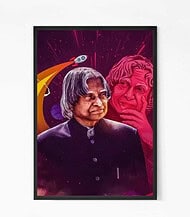 A. P. J. Abdul Kalam Wall Art