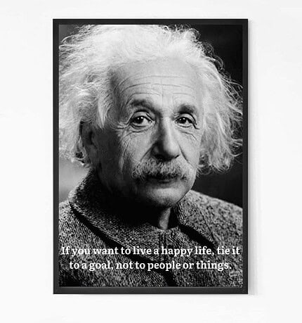 Albert Einstein Wall art