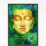 Awakening Buddha Quote Wall Art