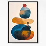 Balance Stones minimalistic Wall Art