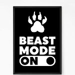 Beast Mode Wall Art