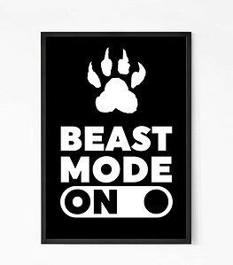Beast Mode Wall Art